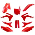 Polisport Off Road Mx Full Honda Crf250r 14-17 / Crf450r 13-16 91532 Plastsett