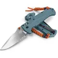 Benchmade Adira foldekniv, depth blue grivory, taggete