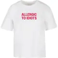 Miss Tee Allergic To Idiots Kortarmet T-skjorte