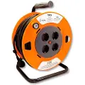 TM Electron Tmuad250 4 Outlets 50 M Kabeltrommel