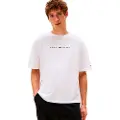 Tommy Hilfiger Cont Logo Kortarmet T-skjorte