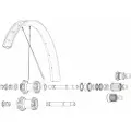 Mavic Kit 14 Rear Non Drive Side Edeemax 27.5´´ Eiker