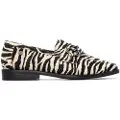 Carmela for woman. 16269701-CEBRA Shoes 162697 white (39), 1 to 3 cm, None, Casual, Animal Print