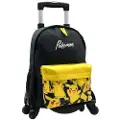 Toybags Pikachu Pokémon Tilpassbar Amerikansk Dobbel Ryggsekk Med Tralle 42x31x13.5 Cm