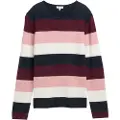 Tom Tailor Knit Structured Striped Genser