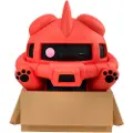 Megahouse Gundam Mobile Suit Mega Cat Project Nyanto! The Big Nyandam Series Chars Zaku Samlefigur 14 Cm