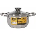 Quttin Stål Gryte Induksjonskompatibel Ny Nero 2l 16 Cm