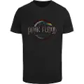 Mc Clothes Pink Floyd Dark Side Of The Moon Circular Logo Kortarmet T-skjorte
