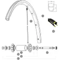 Mavic Ksyrium Pro Exalith 17c Framfelg