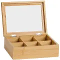 Andrea house Bambus Teoppbevaringsboks 21x16x7.5 Cm