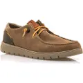 Mtng for man. 84811 Brown Denver Leather Shoes (42), Flat, Laces, Casual
