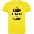 Kruskis Keep Calm And Surf Kortarmet T-skjorte