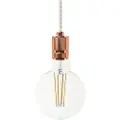 Creative Cables Textile Knurled Aluminum 1.2 M Pendellampe