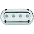A.a.a. Ip68 4x3w Rektangulær Undervanns-led-lampe 10-30v