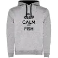 Kruskis Keep Calm And Fish Two-colour Hetteskjorte