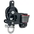 Harken Enkelt Svingbart Element Med 150 Kam Og Blokkhjul 45 Mm
