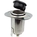 Seachoice Rustfritt Stål 304 Strømuttak 15a 12v
