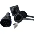 Index Marine Forseglet 2-pins Støpsel 10a