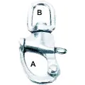 Lalizas Swivel Snap Aisi 316 Sjakkel