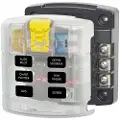 Blue Sea Systems St Blade 5028 Batteripol 6-krets Sikringsboks