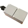 VETUS Ip56 Innfelt Vegguttak 16a