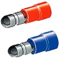 Oem Marine 2 Stkmannlige Sylindriske Isolerte Endelokk 1-2.5 Mm 100 Enheter