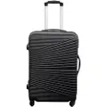 Borg Living Tilbud koffert - Hardcase - Str. Medium - Nordic sort - Smart reisekoffert