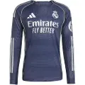Adidas Real Madrid 25/26 Authentic Borte Langarmet T-skjorte