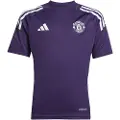 Adidas Manchester United Tiro 25/26 Competition Trening Junior T-skjorte Med Korte Ermer