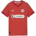 Puma FC St. Pauli 25/26 Fourth Jersey Youth, Clothing, Burnt Red/White, 13-14Y
