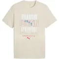 Puma Graphic Stacked Graphic Kortarmet T-skjorte