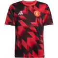 Adidas Manchester United 25/26 Før Kamp Junior T-skjorte Med Korte Ermer