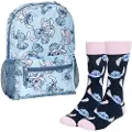 Cerda Group Stitch Fritidsryggsekk Og Sokker Med Ansiktsdesign-sett