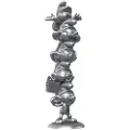 Collectoys - The Smurfs Resin Statue Smurfs Column Silver Limited Edition 50 cm - Figur