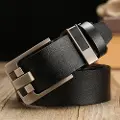 24hShop Lærbelte/ Belte i Lær - 140cm