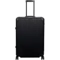 Borg Living Aluminiumskoffert - Svart - LARGE - Luksuriøs reisekoffert med TSA-lås