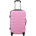 Borg Living Kabinkoffert rosa - Hardcase - Liten koffert til reise