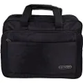 Borg Living Computertaske - Svart i slitesterk nylon - Passer til 15" bærbar