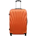 Borg Living Stor koffert - Musling oransje - Hardcase koffert - Str. Large - Eksklusiv reisekoffert