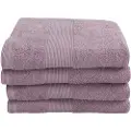 Borg Håndkle - 100% Myk bomull med høy absorberingsevne - 50x100 cm - Lavendelfarget håndkle fra danske