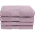 Borg Badehåndkle - 100% Myk bomull med høy absorberingsevne - 70x140 cm - Lavendelfarget badehåndkle fra danske