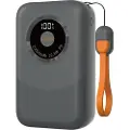 Dudao Powerbank med LCD-skjerm 20000mAh 22,5W - Grå