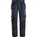 Snickers WORKWEAR 6251 AllroundWork Stretch arbejdsbuks+ med loose fit og hylsterlommer, navy/sort, størrelse 56