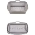 24hShop Sammenleggbart Silikonbrett for Airfryer – 19,5 x 12,9 cm - Enkel Rengjøring