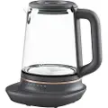 Electrolux E7GK1-8BP, 1,7 l, 2000 W, Sort, Kobber, Justerbar termostat, Vannivåindikator, Trådløs