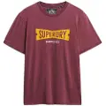 Superdry Heritage Tab Loose Fit Kortarmet T-skjorte
