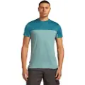 Icebreaker Merino Blend 125 Cool-lite Sphere Colour Block Kortarmet T-skjorte