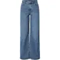 Pieces Selma Mb New Wide Leg Høytaljede Jeans