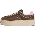 Tommy Hilfiger for woman. EN0EN02902 The Greenwich Leather Sneakers brown (41), Flat, Laces, Casual