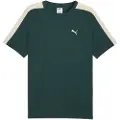 Puma T7 Tee Men, Clothing, Green Terrain/Alpine Snow, M